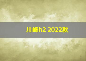 川崎h2 2022款